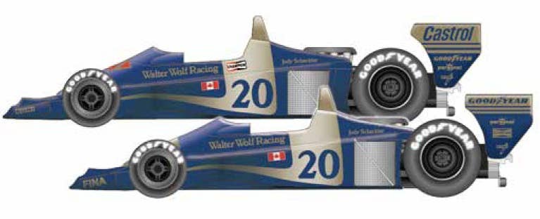 Wolf WR1 1977-1978 Decal (for Tamiya) | HLJ.com