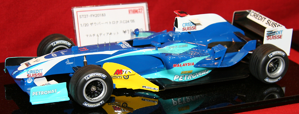 スタジオ27 1/20 ザウバー・ペトロナス C24 ジャック・ヴィルニューヴ スタジオ27 1/20 ザウバー・ペトロナス C24 ジャック
