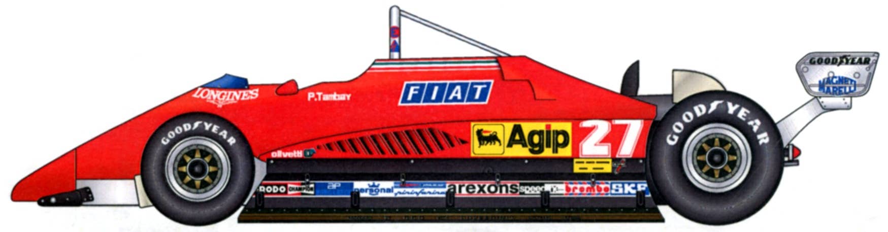 Ferrari 126C2 1982 Late Version Trans Kit | HLJ.com