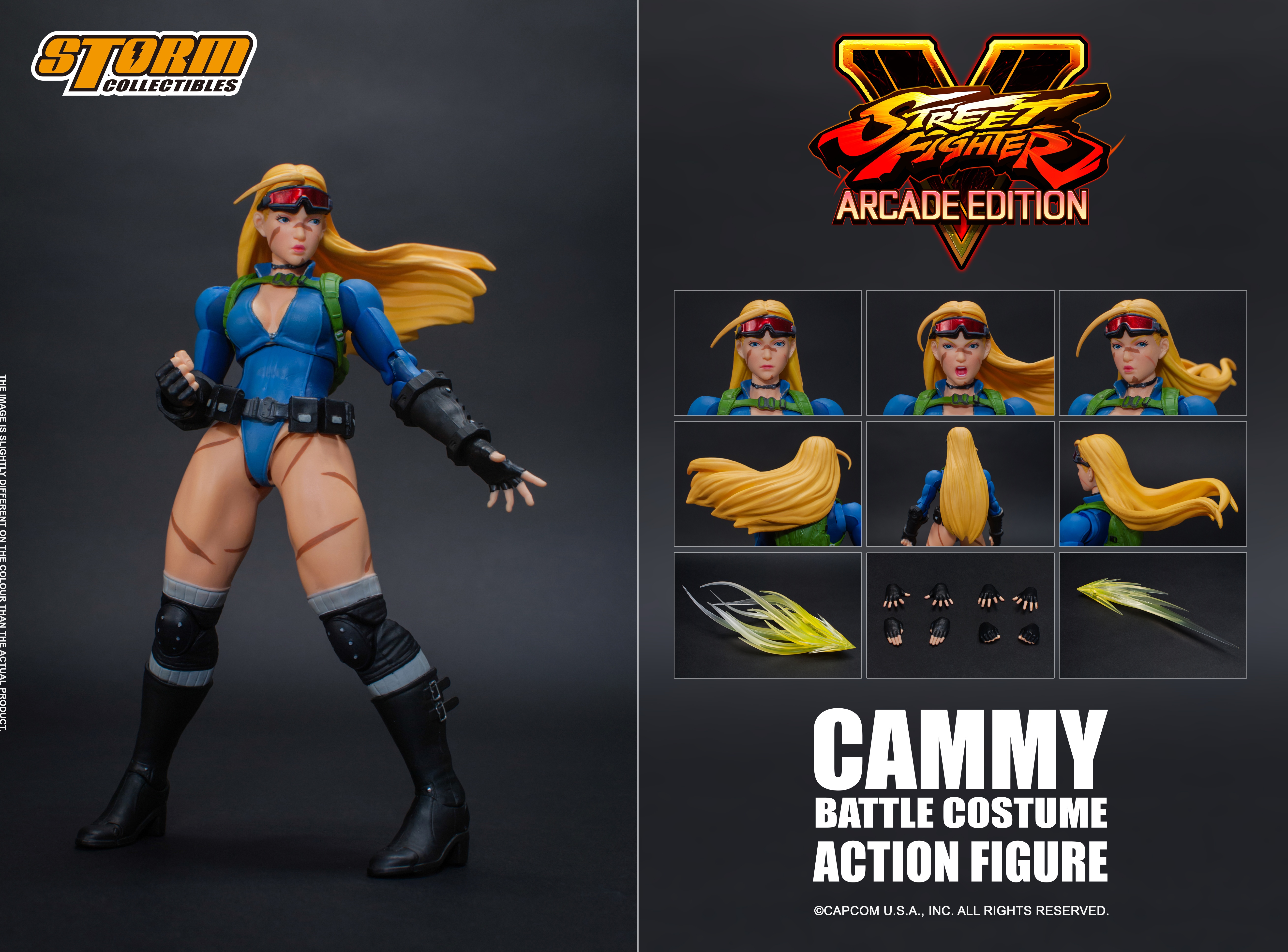 Bandai S.H.Figuarts Street Fighter V Cammy, Figures & Dolls Action Figures