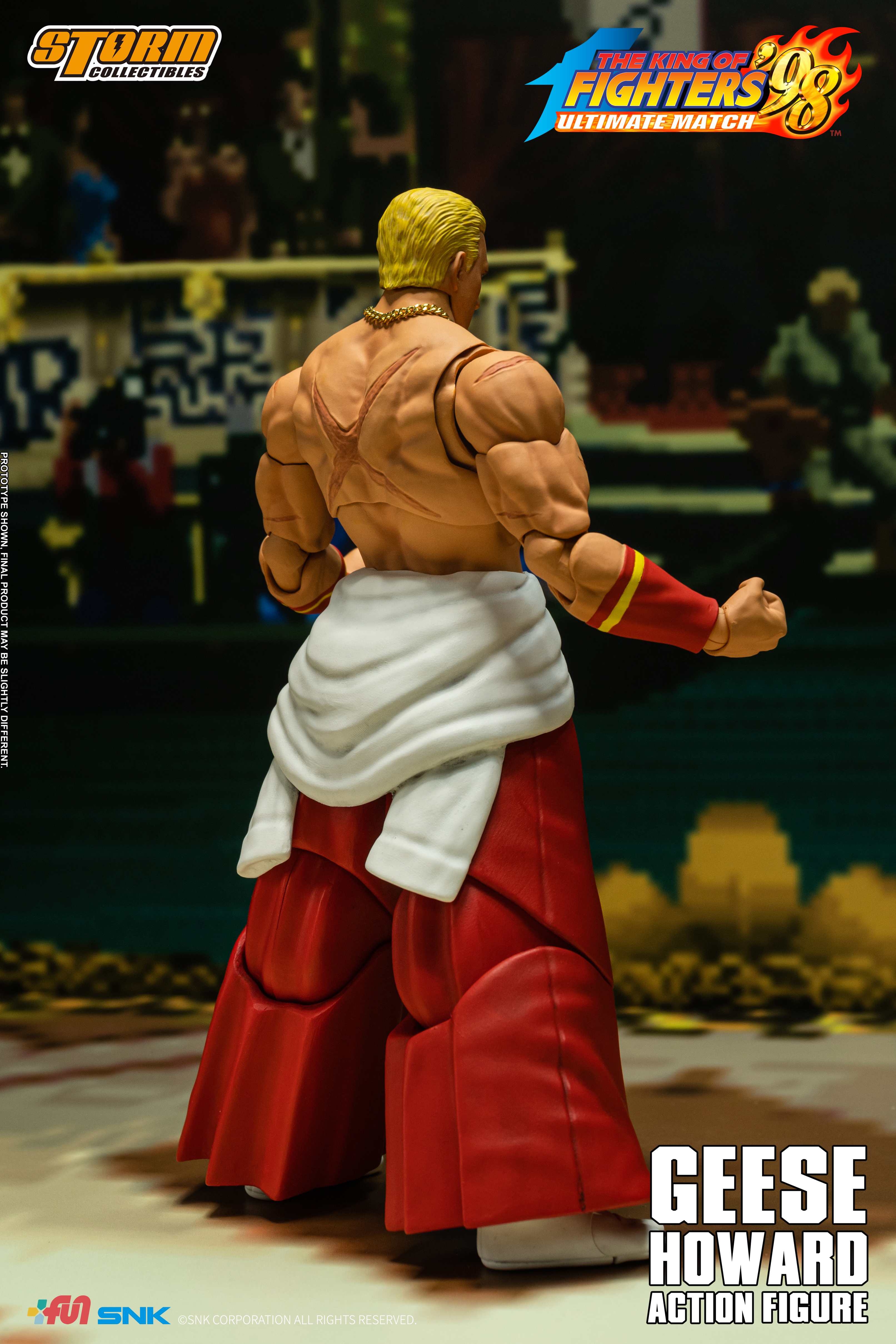 The King of Fighters '98 Ultimate Match Action Figure Geese Howard