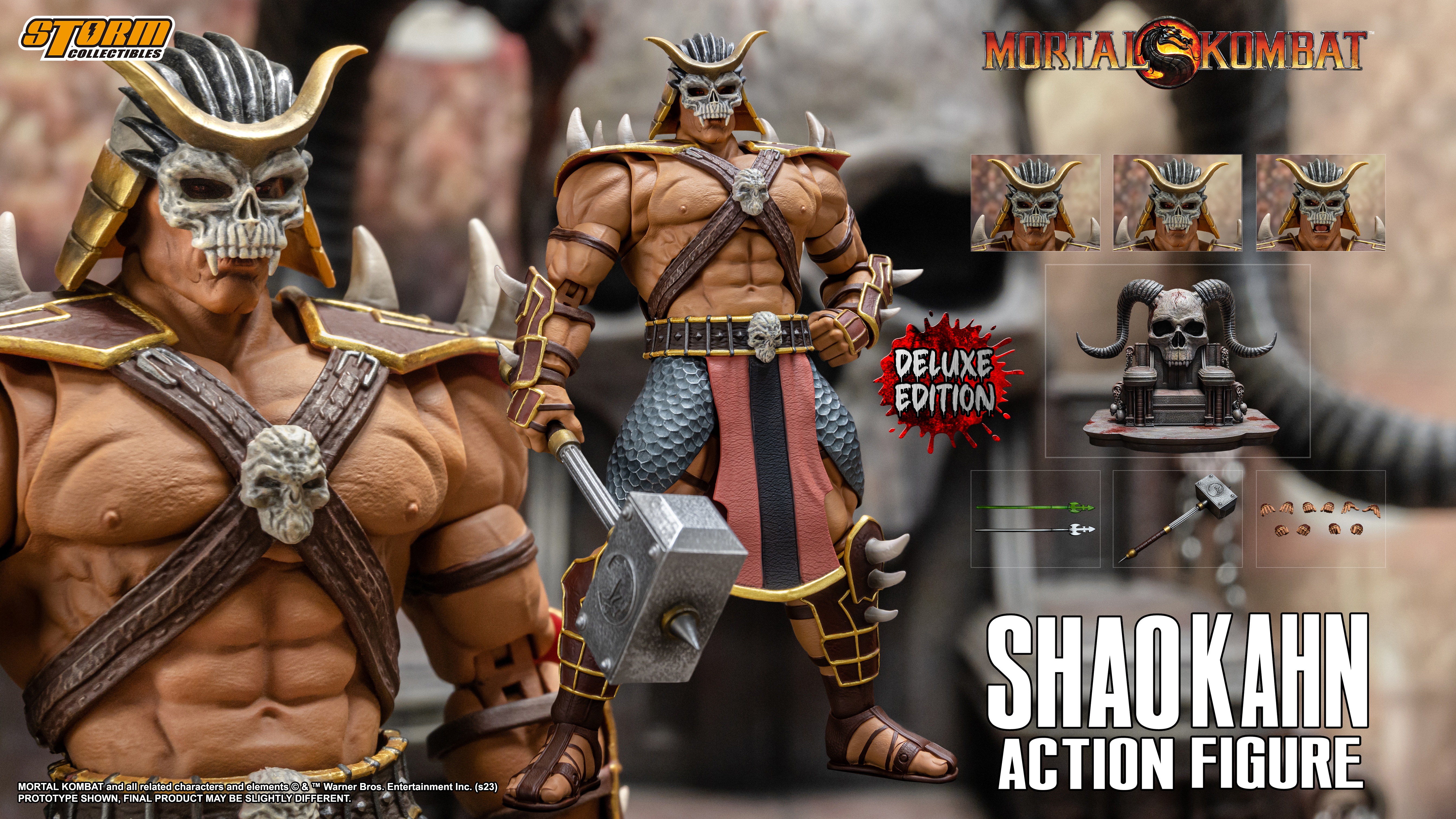 Mortal Kombat Shao Khan Action Figure 7 