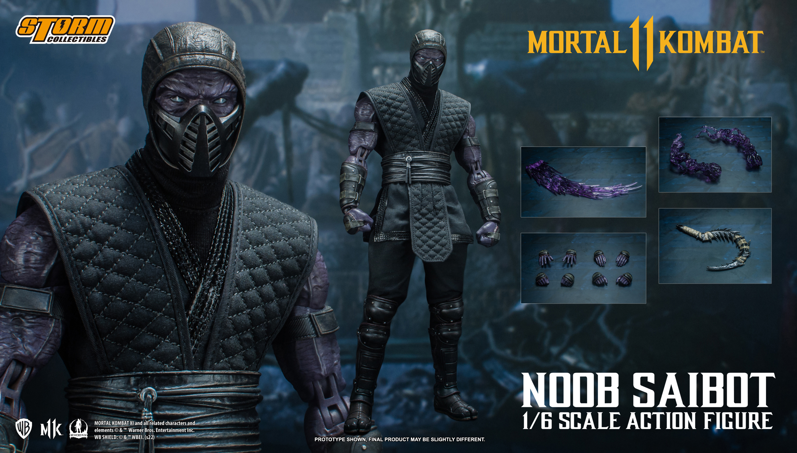 Mortal Kombat 11 Noob Saibot Action Figure – Insert Coin Toys