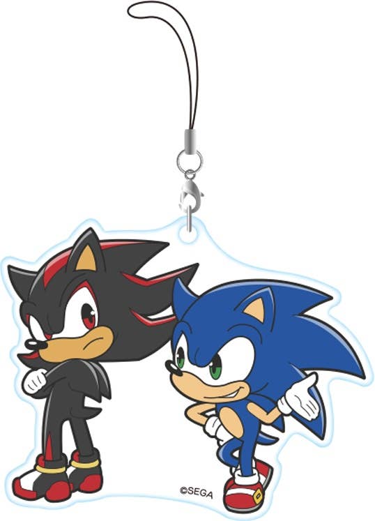 Sonic the Hedgehog: Chokokawa Twin Acrylic Strap Vol.2: 1Box