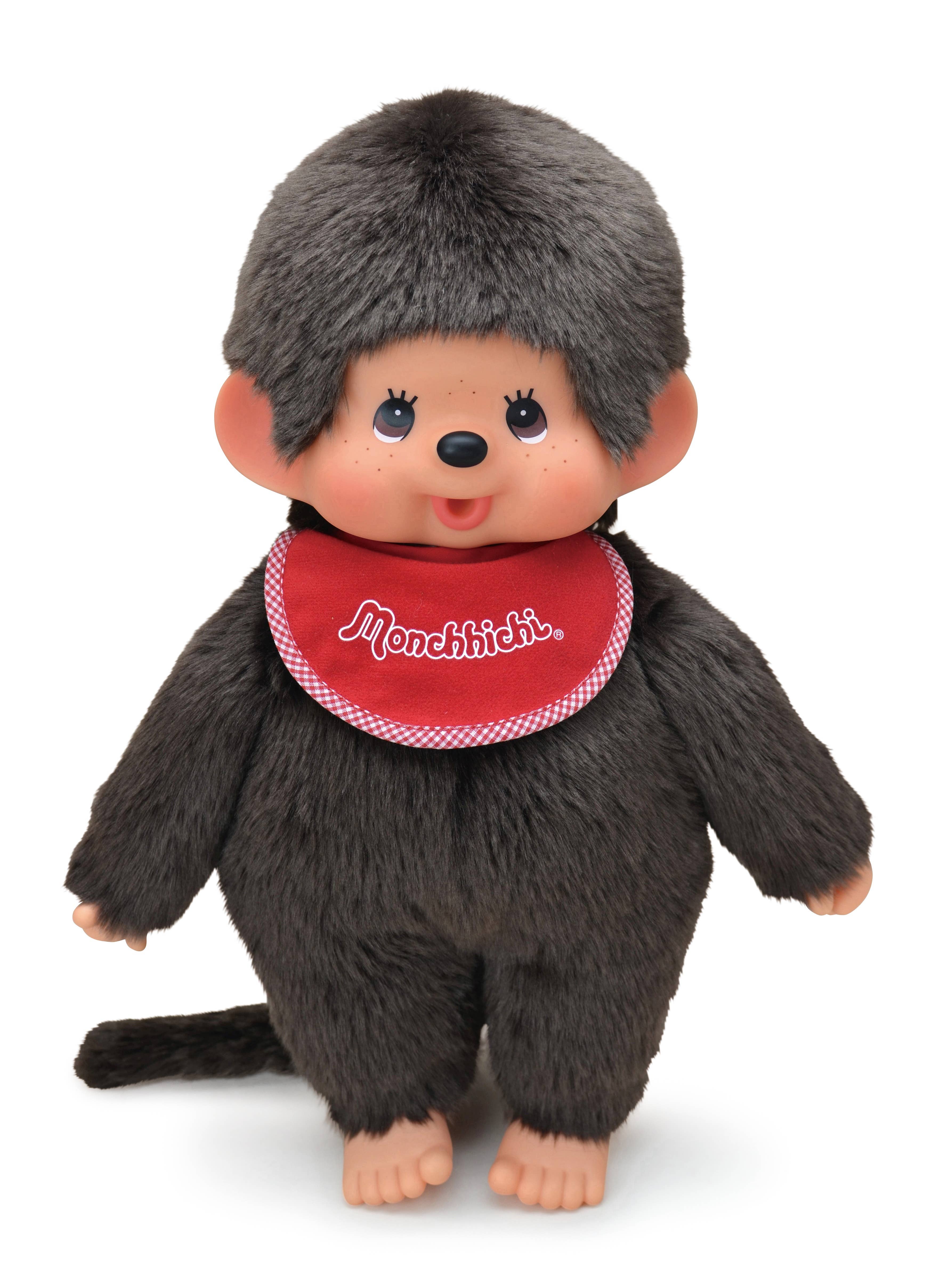 モーちゃん Monchhichi Premium Standard Brown L Boy | HLJ.com