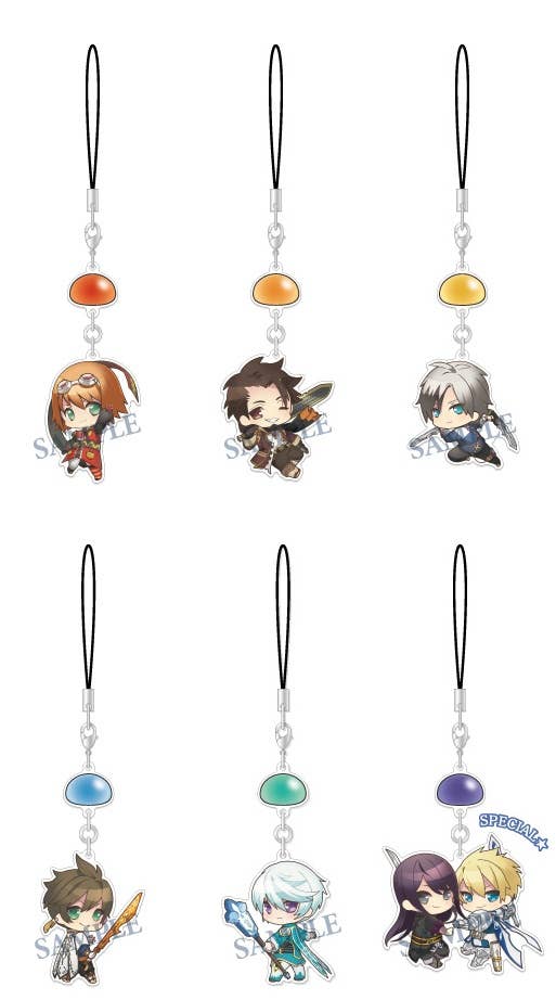 Tales of Series YuraYura Charm Collection #2: 1Box (6pcs