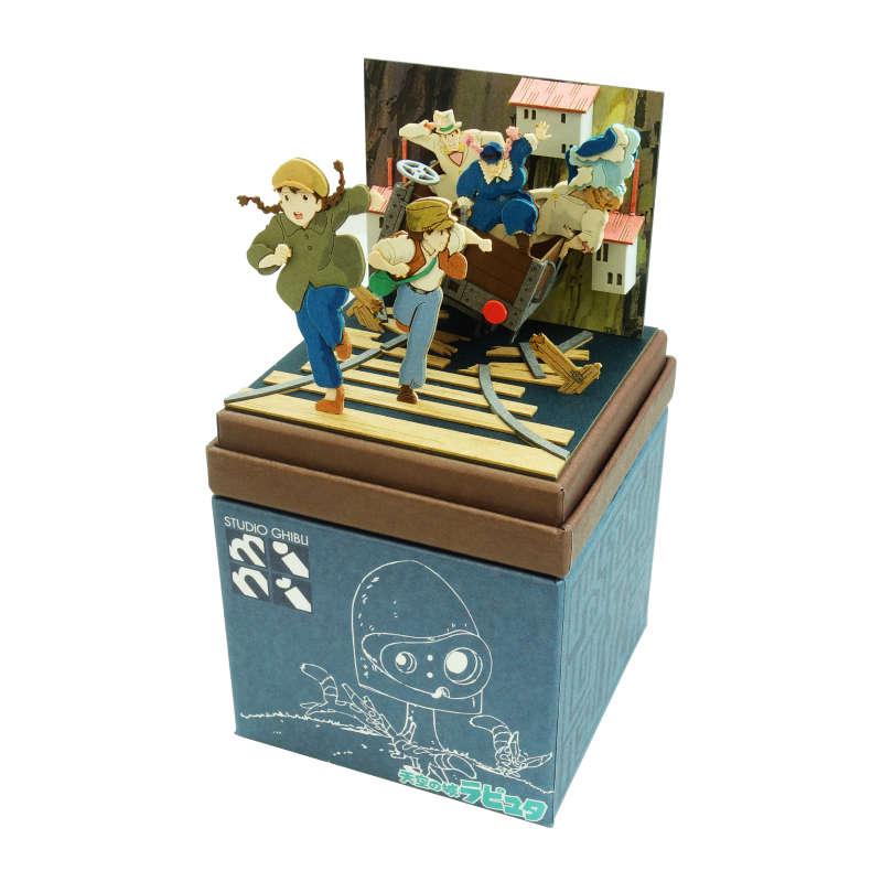 Miniatuart Kit Studio Ghibli mini Laputa: Escape Sheeta and Pazu 