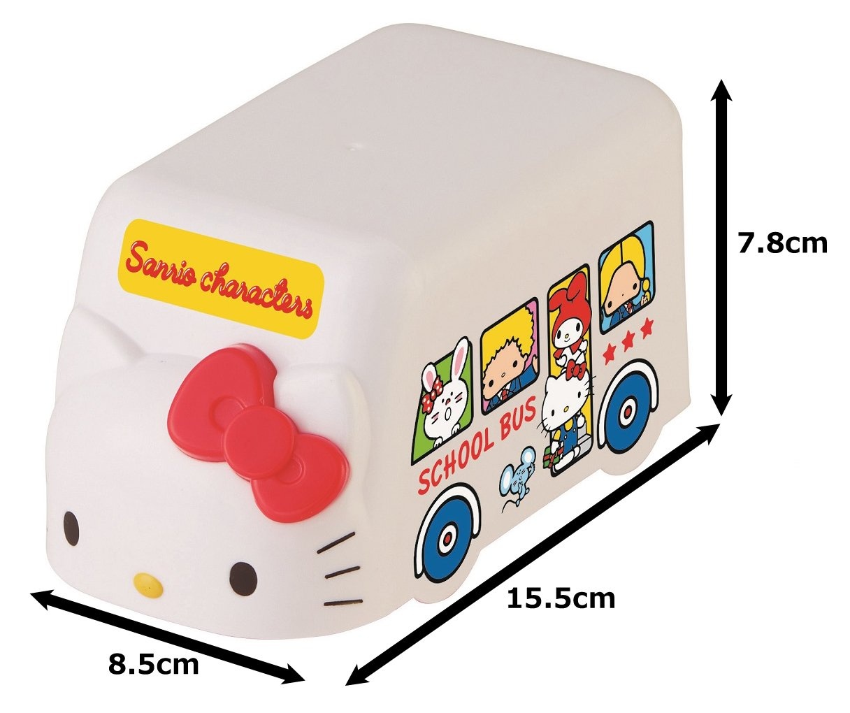 Hello Kitty Sanrio Face Lunch Box