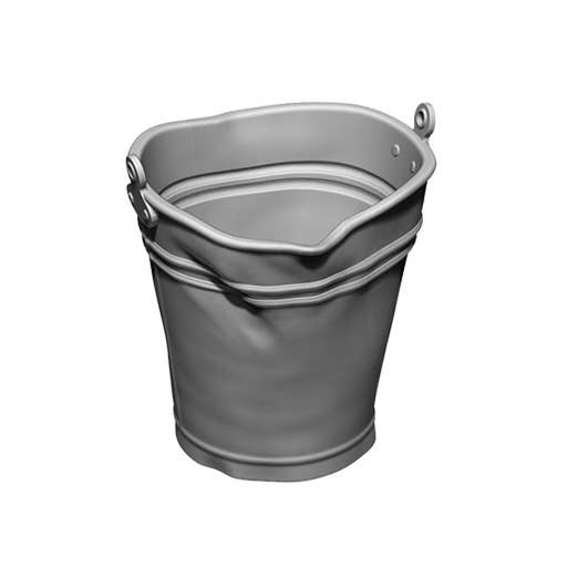 WW.II German Military Bucket Set (3D Printer)