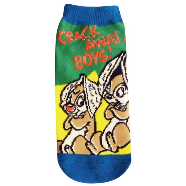 Socks Disney Chip and Dale Hat Yellow x Blue Ladies' 2224cm
