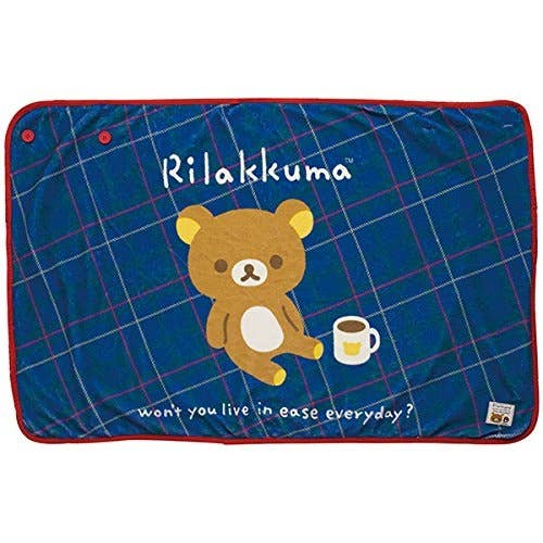 Rilakkuma 3Way Blanket Plaid