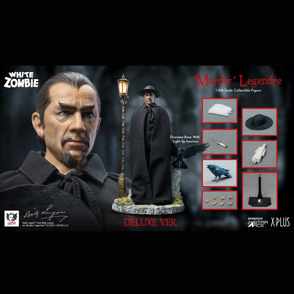 Bela Lugosi Murder Legendre Collectable Action Figure (Deluxe ver ...