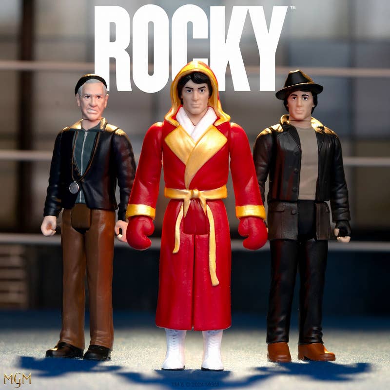 Super7 Rocky Reaction Figurine Rocky Balboa 10 cm