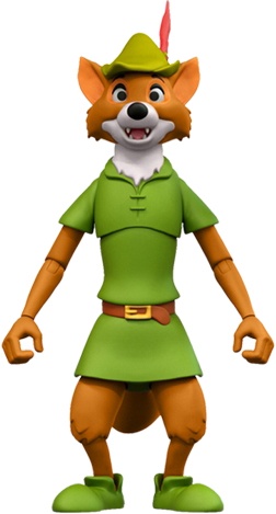 Robin Hood Disney Ultimates Action Figure Robin Hood Stork Costume