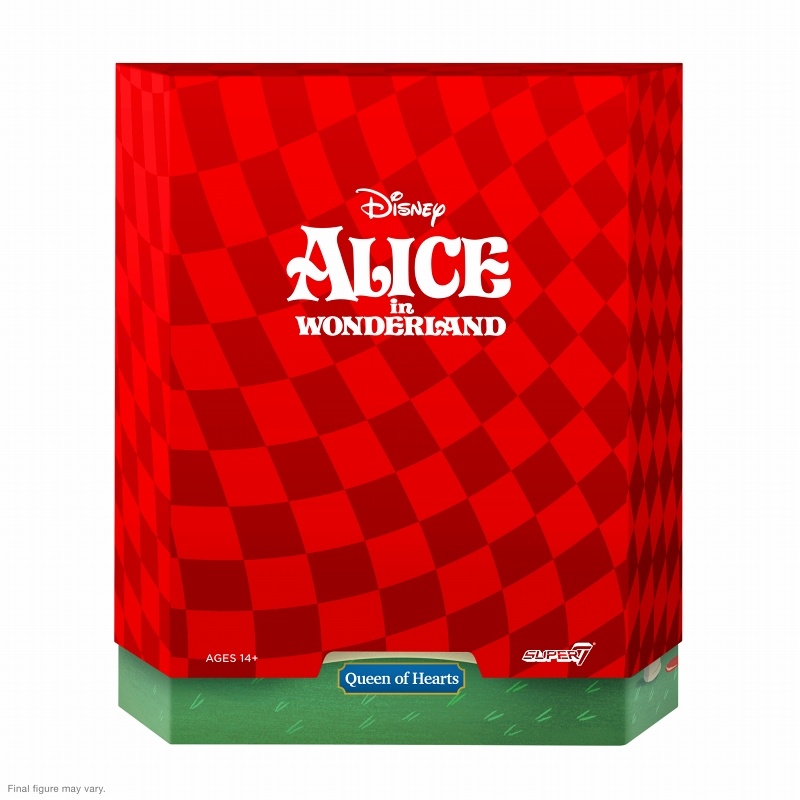 Disney Ultimates Alice in Wonderland Queen of Hearts 7-Inch Scale Action  Figure