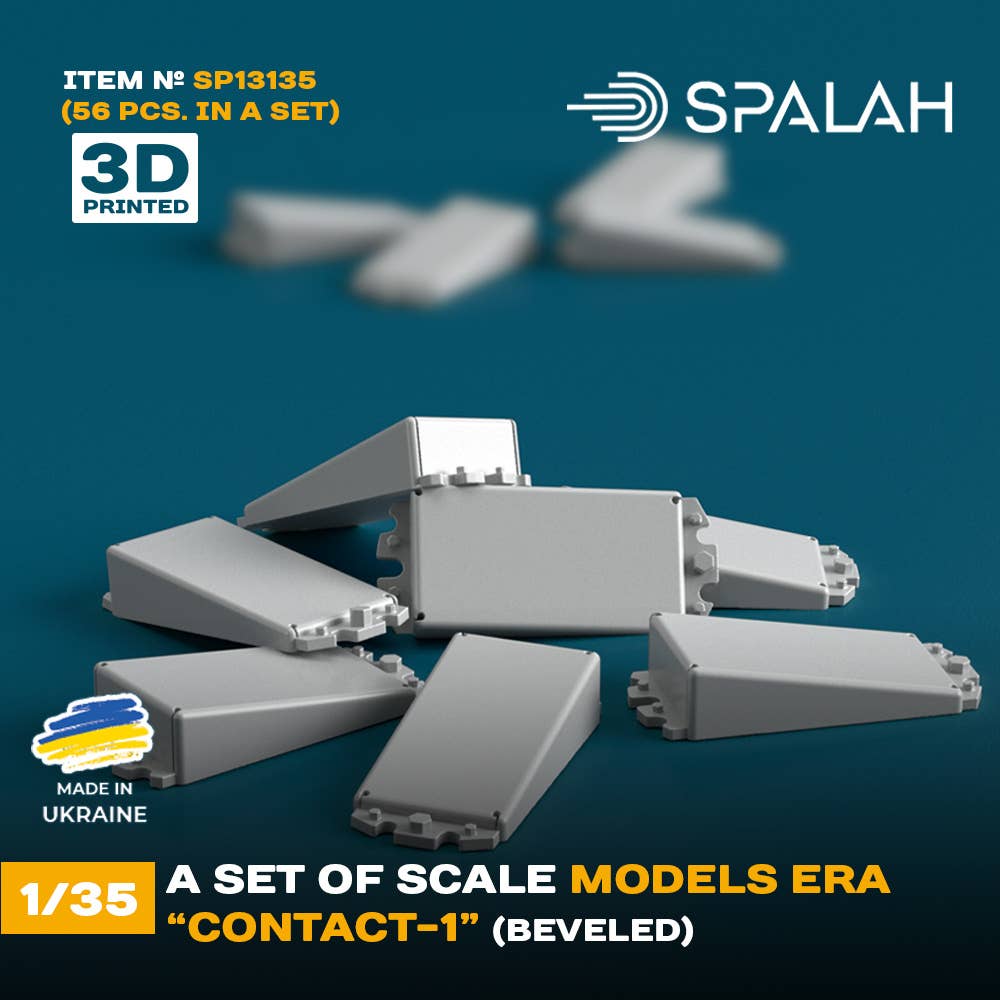 Set of scale models ERA Contact-1 beveled, (56 pcs) | HLJ.com