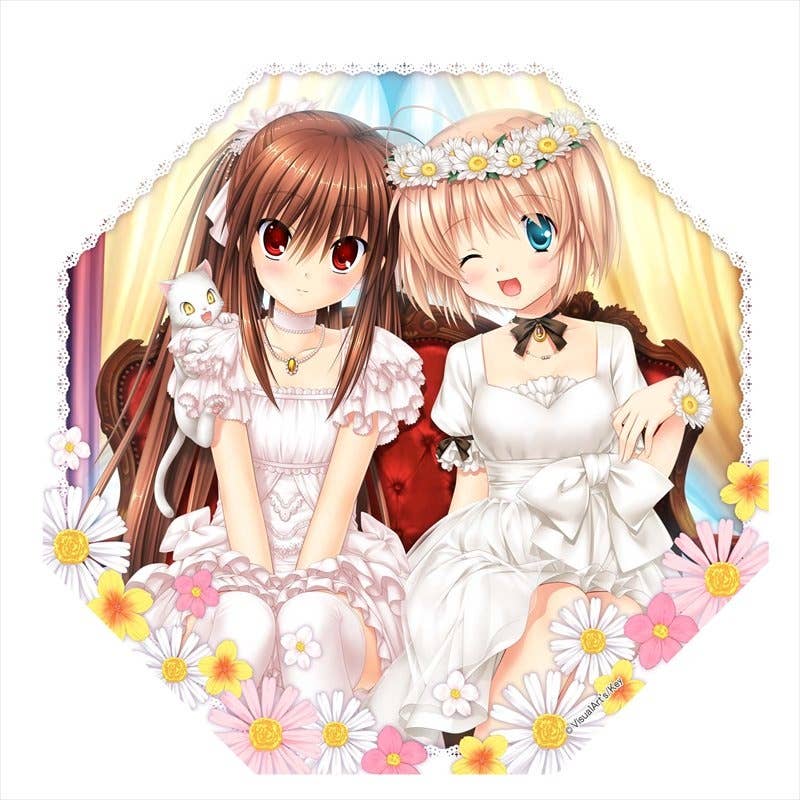 Little Busters! Desktop Mini Umbrella (Rin Natsume & Komari