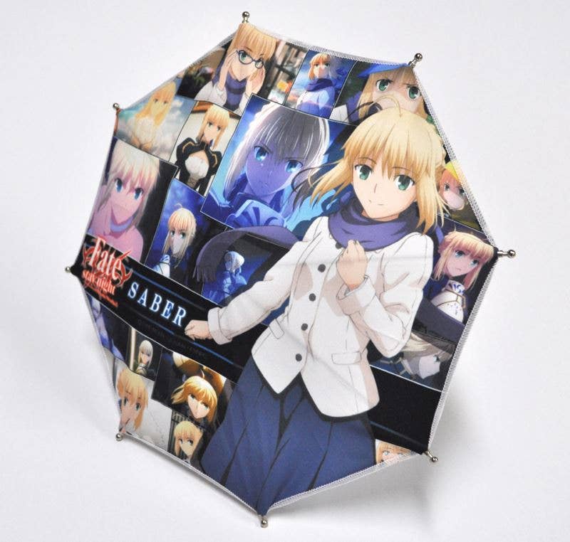 Fate/stay night: Unlimited Blade Works Desktop Mini Umbrella Saber ...