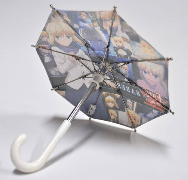 Fate/stay night: Unlimited Blade Works Desktop Mini Umbrella Saber ...