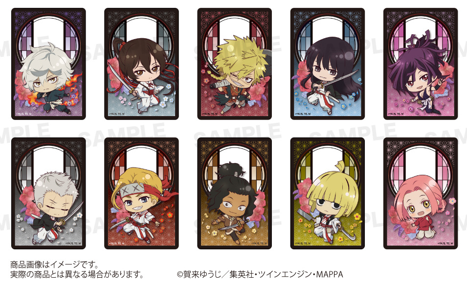 Hell's Paradise: Jigokuraku: Trading Acrylic Card (Chara Hoppin!) 1Box  (10pcs)