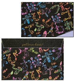 poke'mon-kana? Mini Envelope Black | HLJ.com