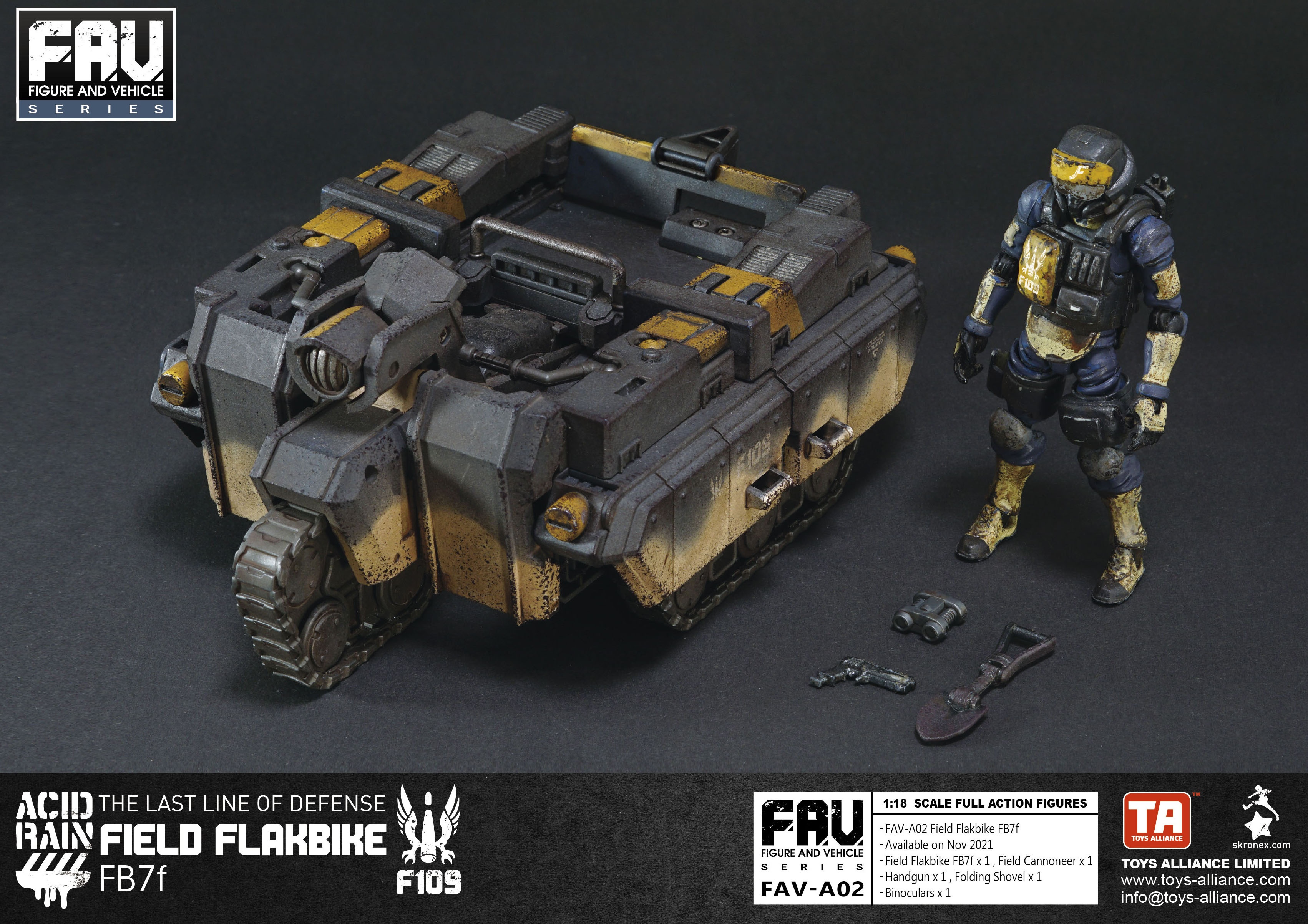 経典 Flakbike Field FAV-A02 Rain Acid FB7f HLJ.com | ミリタリー