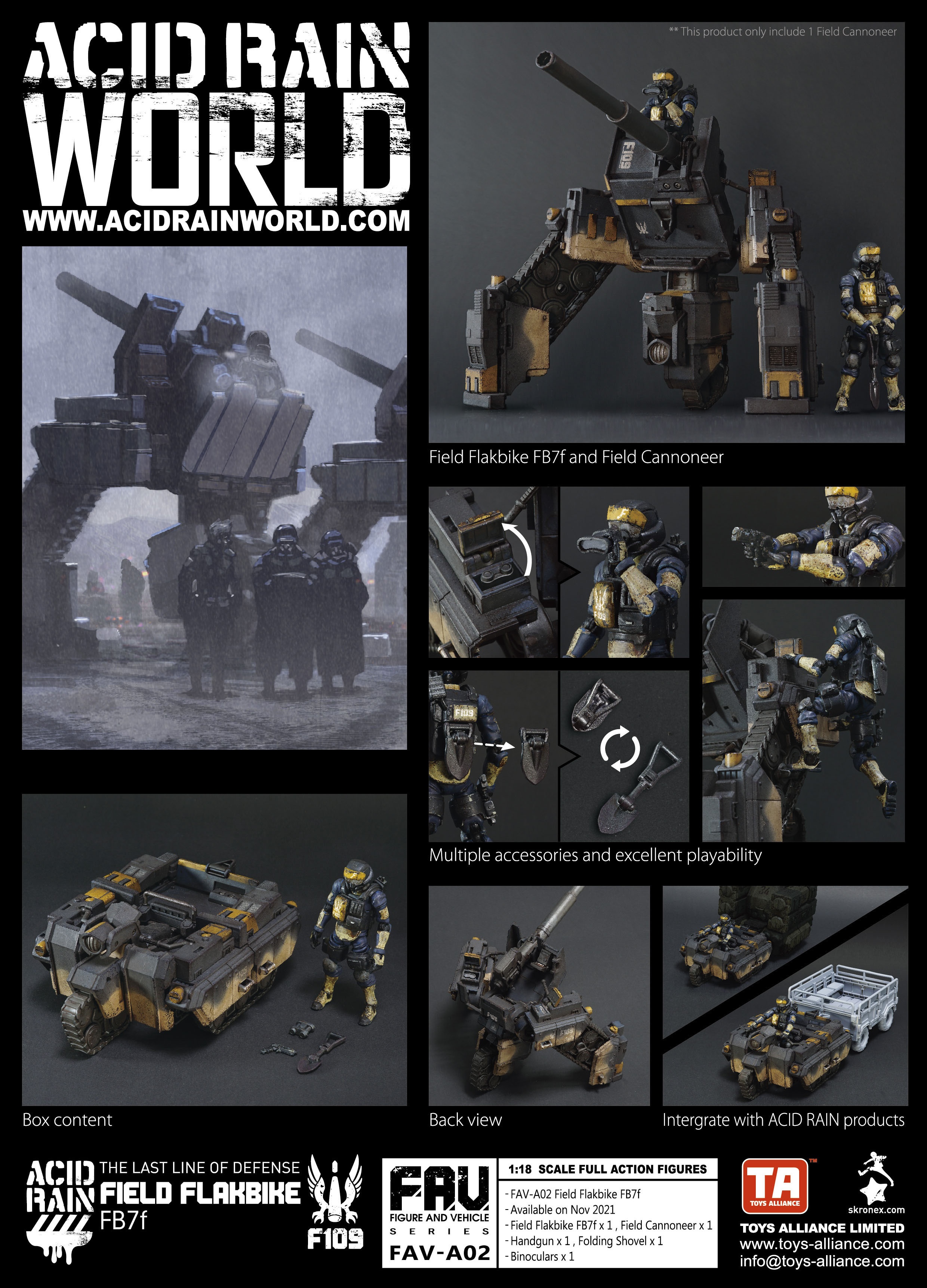 Acid Rain FAV-A02 Field Flakbike FB7f | HLJ.com