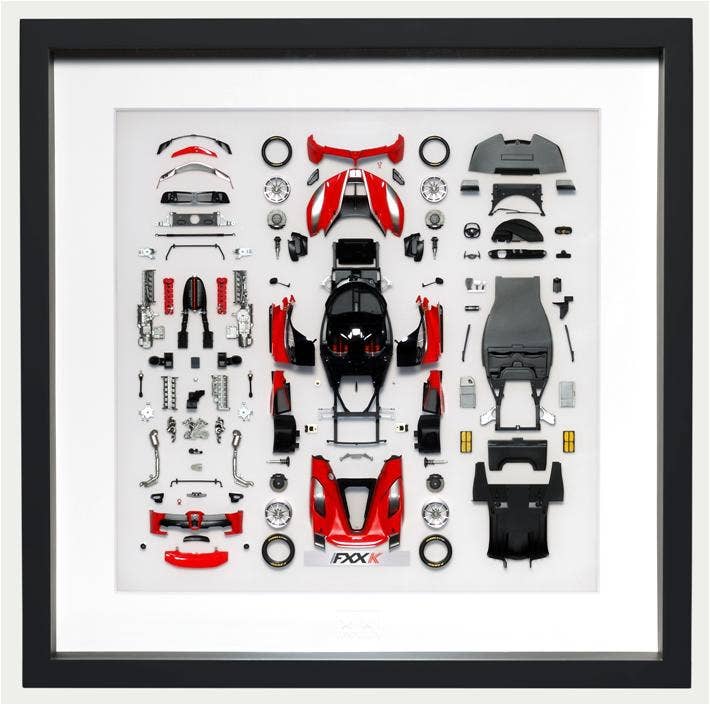 即納】「FERRARI FXX BODY PARTS SET」1/10 電動RCカースペアパーツ