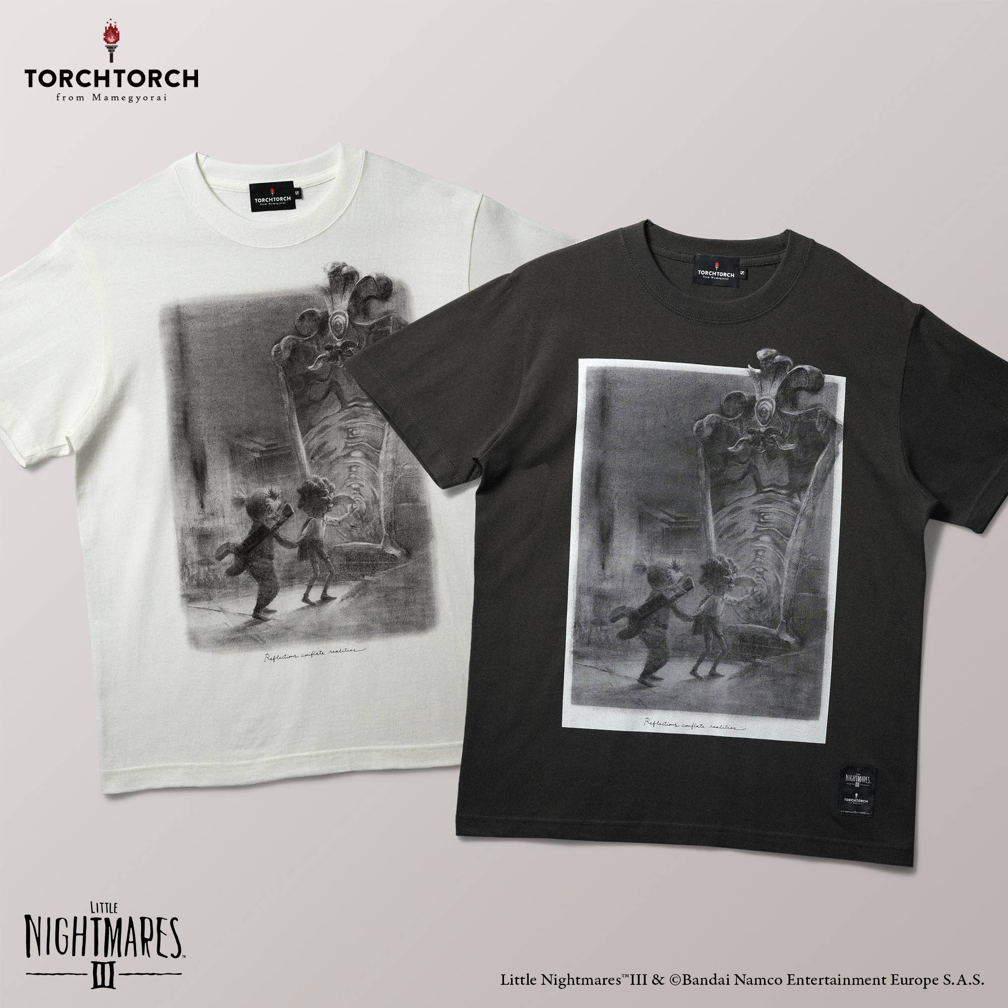 Little Nightmares III x TORCH TORCH/ Low, Alone and Mirror's T