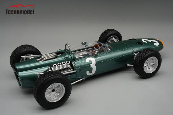 ミニカー　1/18 BRM P261 モナコGP 1965 優勝車 #3 Graham Hill [TM18-177B] Tecnomodel 1:18 Graham Hill BRM P261 #3 Winner Monaco GP