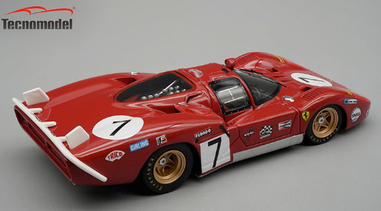 Ferrari 512S Longtail SEFAC Le Mans 24 Hours 1970 #7 Bell