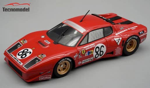 ミニカー　1/43 フェラーリ 365 GT 4B IMSA ル・マン24時間 1987 Migault/ Guitteny #86 [TM43-36D] Ferrari 365 GT 4B IMSA Le Mans 24 Hours 1987 #86 Migault