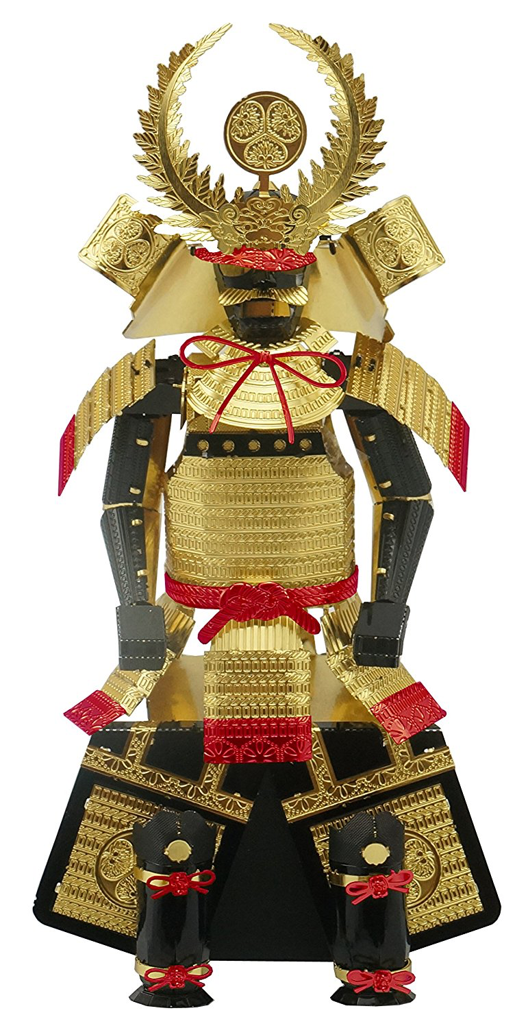小物 YOROI Tenyo Metallic Nano Puzzle Multi Color Yoroi Samurai Body