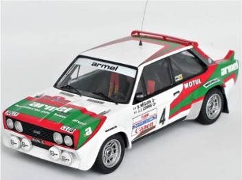 Fiat 131 Abarth 1981 Elval Rally #4 Bernard Beguin / Jean-Jacques