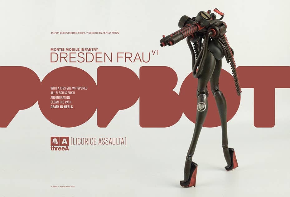 The World of Popbot: Dresden Frau Licorice Assaulta | HLJ.com