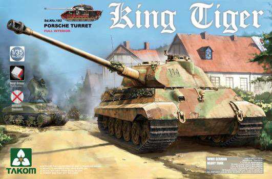 Sd.Kfz.182 King Tiger Porsche Turret Full Interior Non-Zimmerit