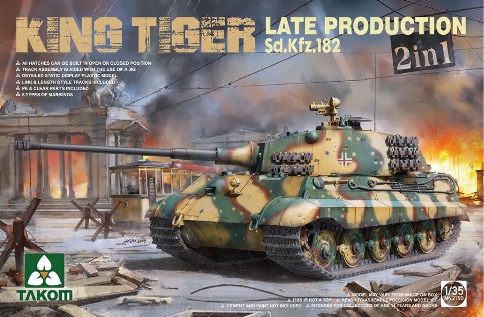 Pz.Kpfw. VI Tiger II Sd.Kfz.182 King Tiger Late 2 in 1 | HLJ.com