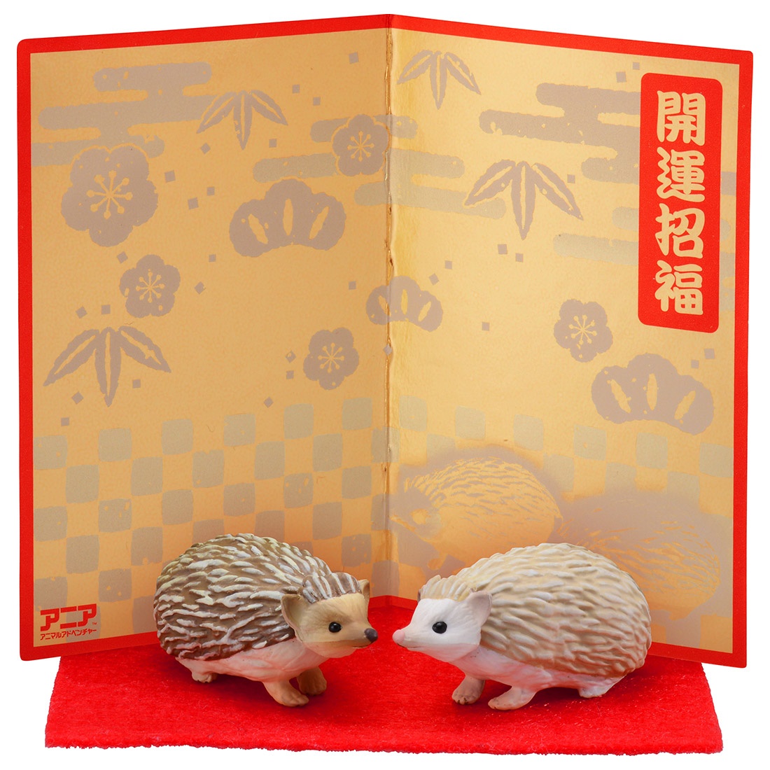 Takara Tomy ANIA Animal Oriental Zodiac Hedgehog Action Mini Figure Toy Japan 