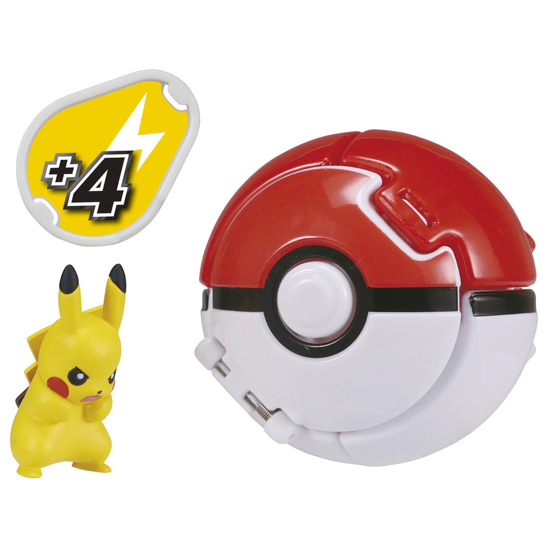 Figurine Pikachu Throw N Pop Pikachu + Poké ball