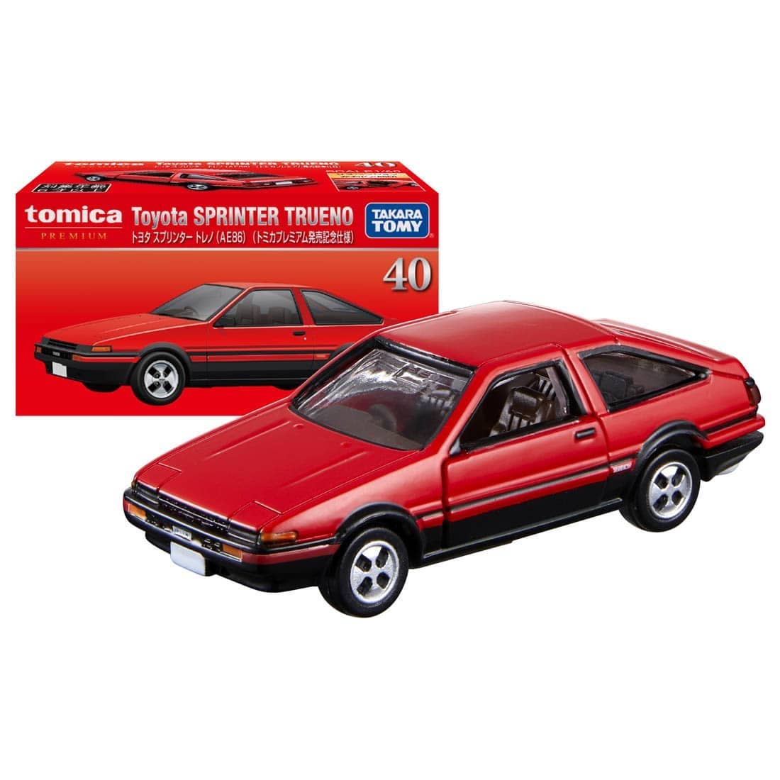 TOMY TL SPRINTER TRUENO (AE86) ミニカー 40 Toyota Sprinter Trueno (AE86) (Tomica Premium Release