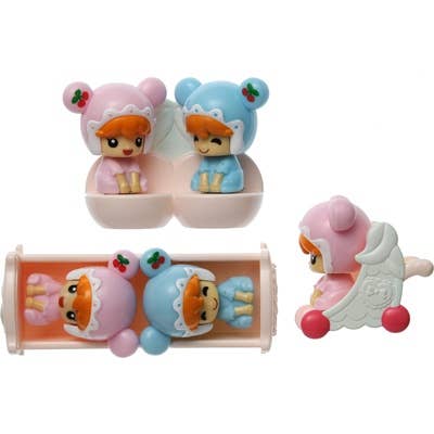 akaちゃん コンパクト Koeda-chan: Baby Twins & Baby Room Set | HLJ.com