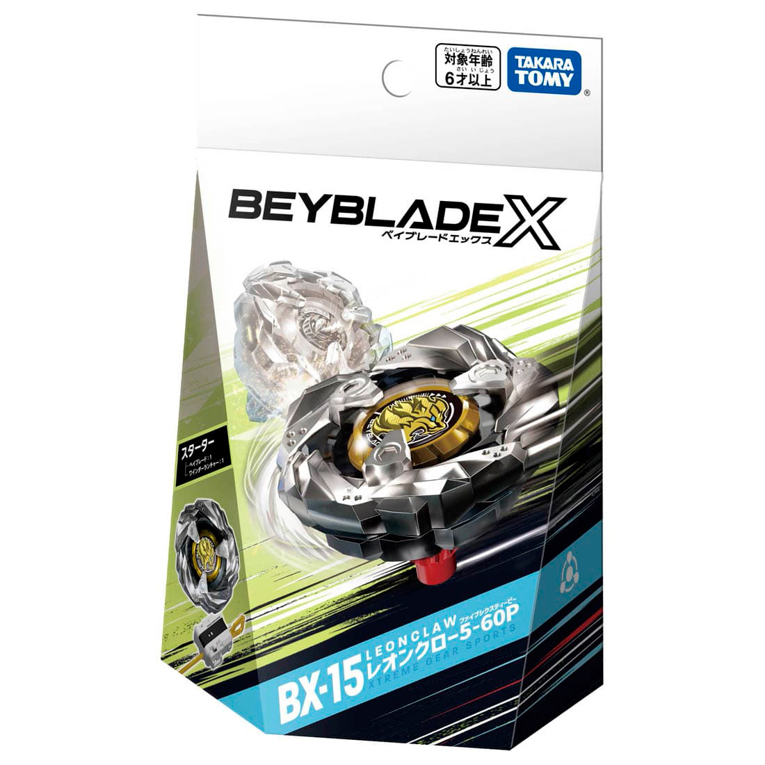 Beyblade X Beyblade X BX-15 Starter Leon Claw 5-60P