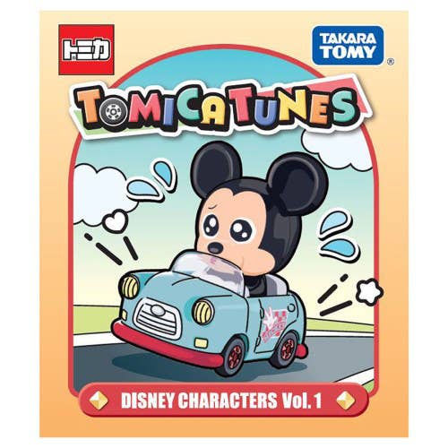 ミニカー TOMICA TUNES DISNEY CHARACTERS Vol.1-DPB Tomica Tunes Disney Characters Vol.1: 1Box (6pcs) | HLJ.com
