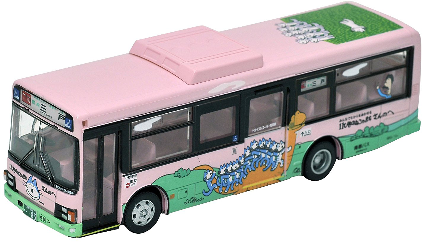 JH028] Japanese Bus 80 (Zenkoku Bus 80) Nanbu Bus 11 Piki no
