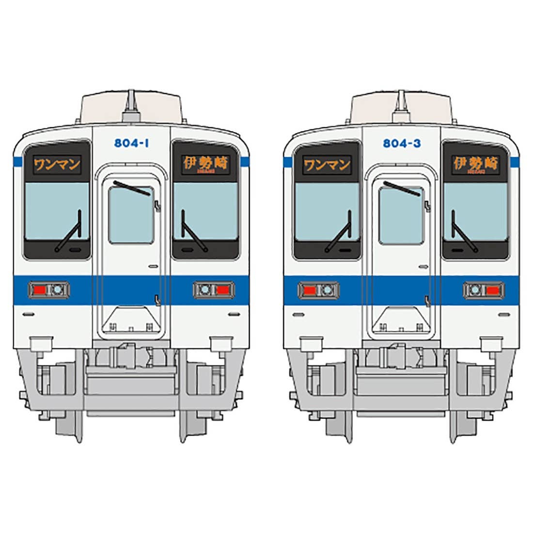 804 Train Train Collection: Tobu Railway Type 800 Unit 804 3-Car Set | HLJ.com