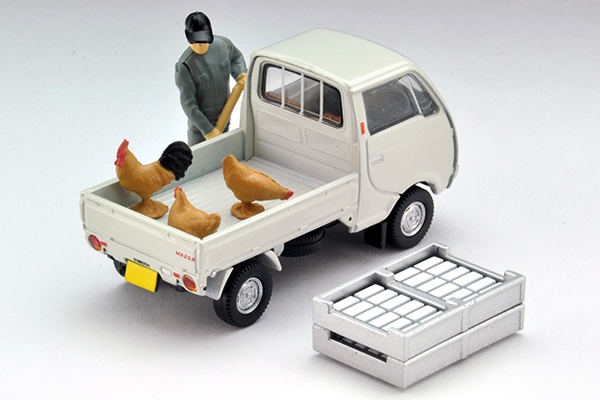 Tomica Limited Vintage LV-198b Mazda Porter Cab with three-way open Tomytec