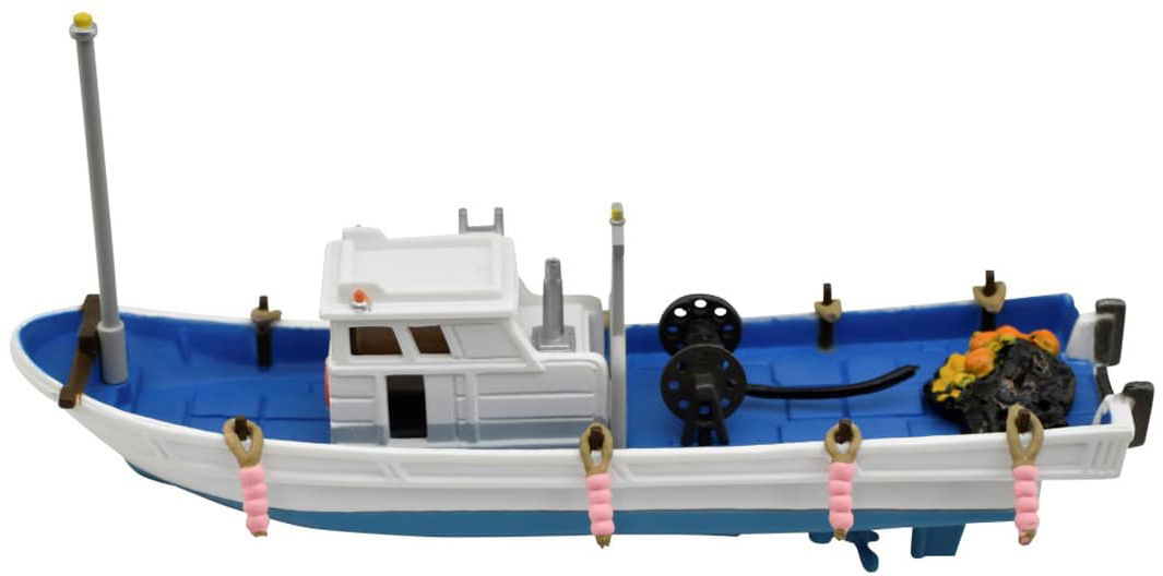 Scenery Accessory 009-3 Fishing Boat A3