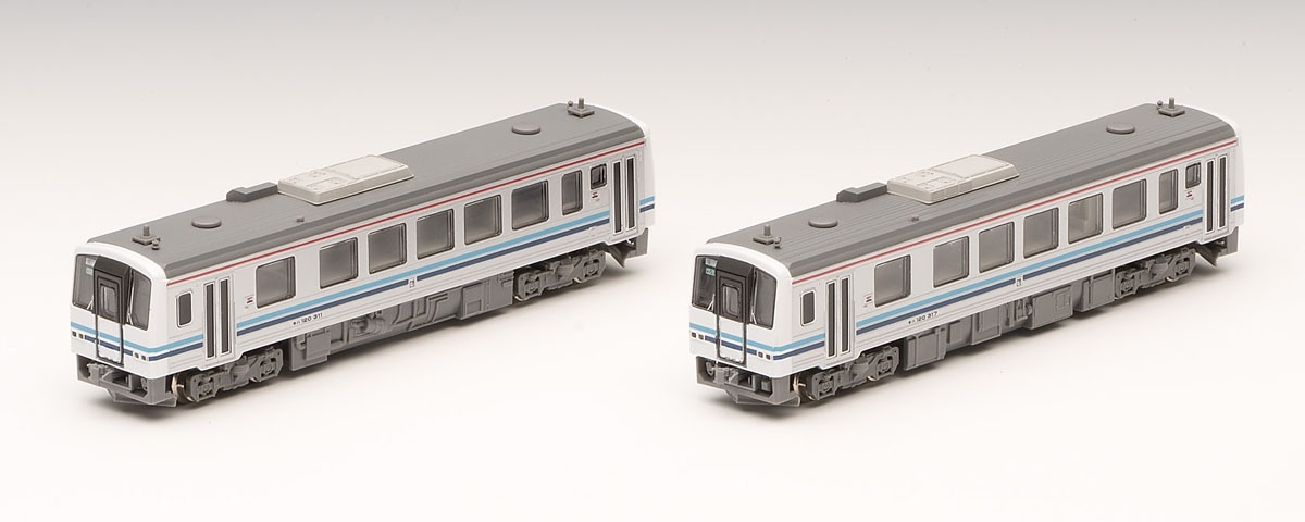 JR Diesel Train Type Kiha 120-300 Sanko Line Set 2-Cars