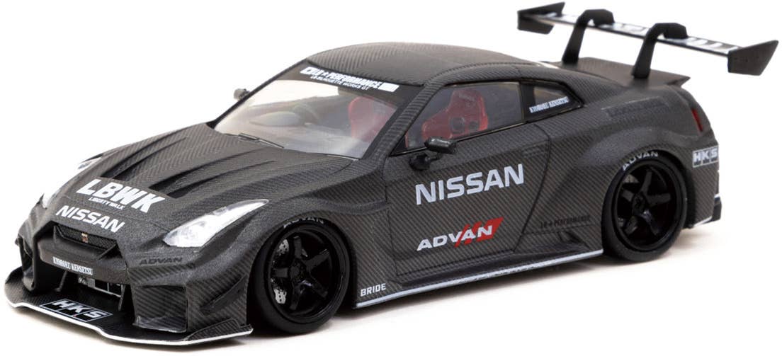 【新品】1/43 ターマック LBシルエット GT-R 35GT-RR カーボン おもちゃ 【新品】1/43 ターマック LBシルエット GT-R 35GT-RR カーボン
