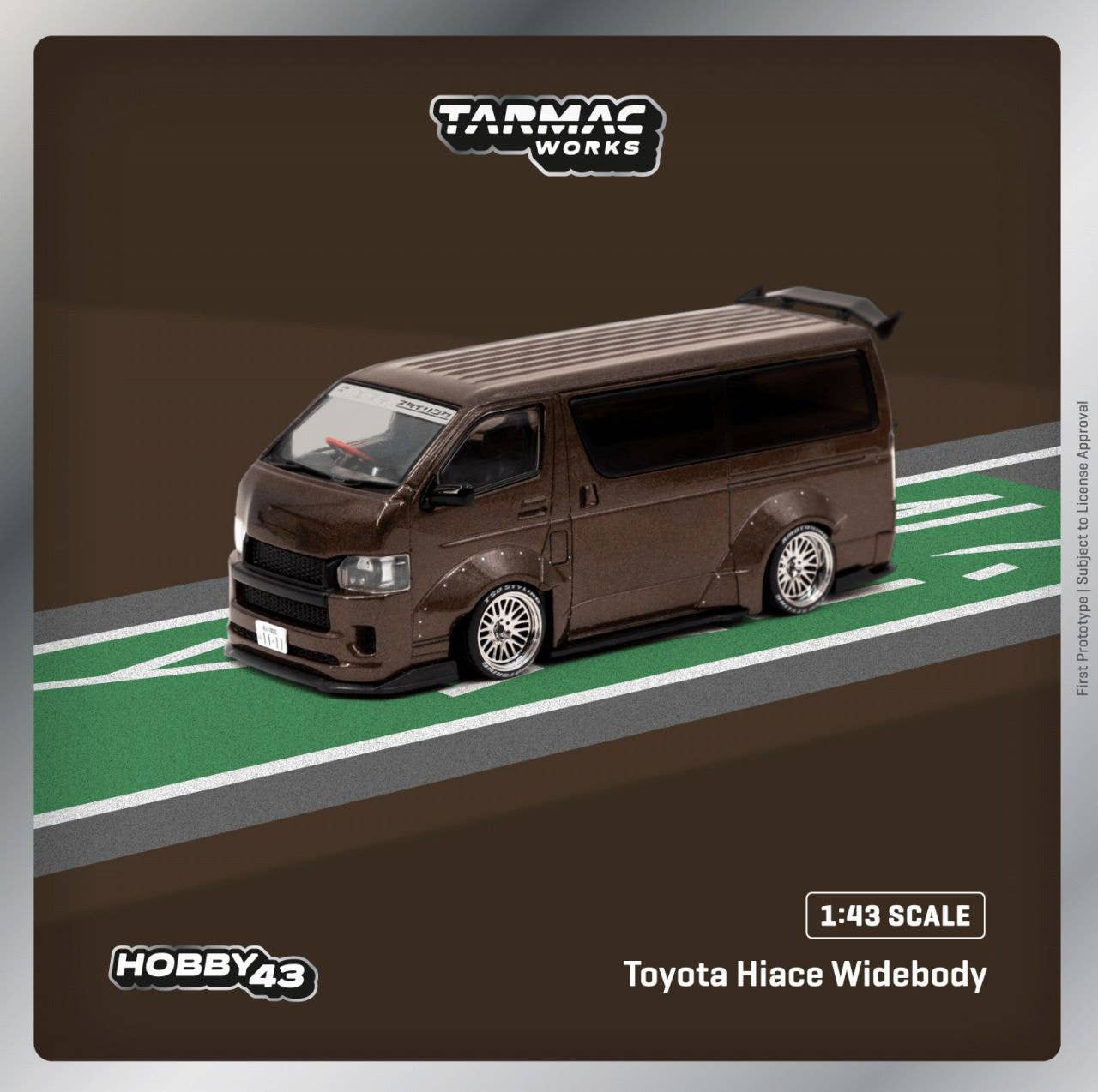 Toyota Hiace Widebody Brown | HLJ.com